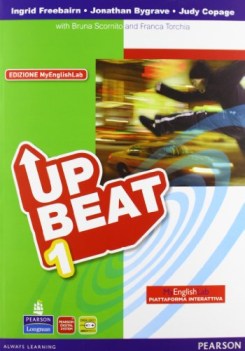 upbeat myenglishlab 1 +eb +cd inglese, grammatica