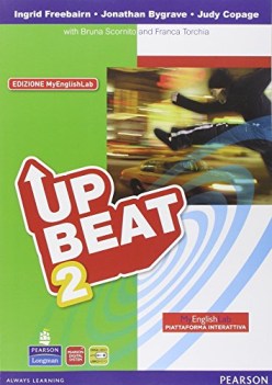 upbeat myenglishlab 2 +eb +cd inglese, grammatica