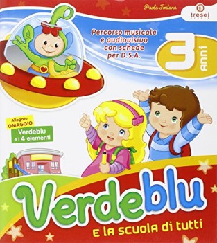 verdeblu 3, libri vac. x elem. libri vacanze