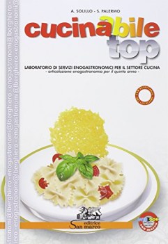 cucinabile top +ricettario x 5 ip materie tecn. iti, n, ipi