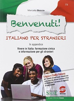 benvenuti lingua e civilta\' +cdrom italiano per stranieri