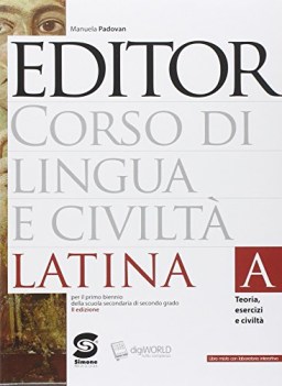 editor,latino lingua d\'europa latino, antologia bn