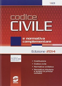 codice civile e normativa compl.(601) diritto,economia,finanze