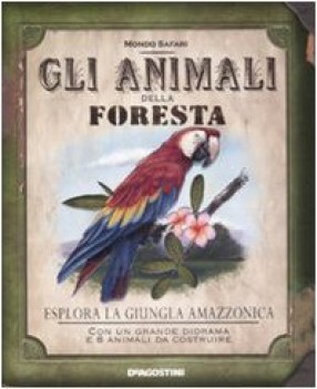 animali della foresta + diorama