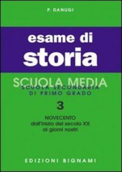 esame di storia 3 x media, novecento