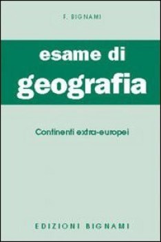 esame di geografia, extra europei