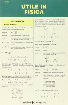 utile in fisica, schede