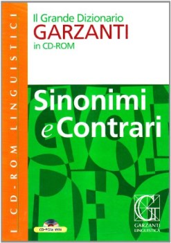 grande dizionario sinonimi e contrari CD fc17