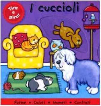 cuccioli - forme colori numeri contrari