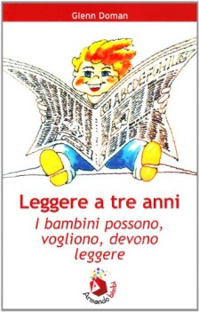 leggere a tre anni