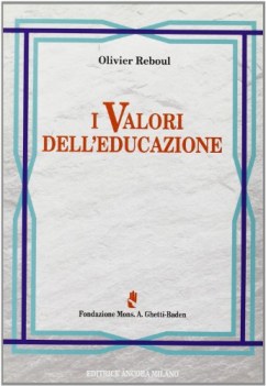 VALORI DELL\'EDUCAZIONE