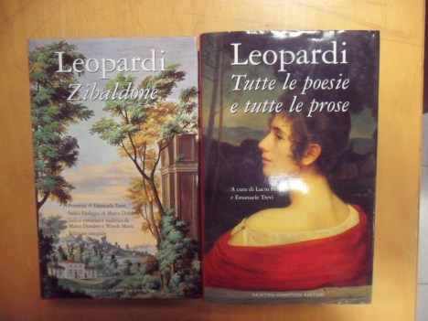 tutte le poesie e tutte le prose zibaldone (2vol.)