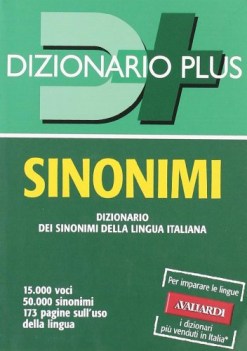 dizionario SINONIMI