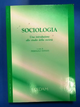 Sociologia un\'introduzione allo studio delle societ FC