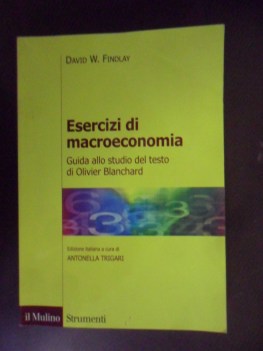 esercizi di macroeconomia