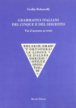 grammatici italiani del cinque e del seicento