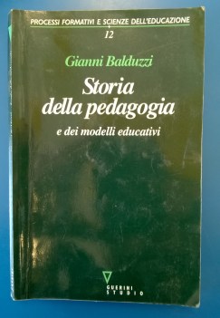 Storia della pedagogia e dei modelli educativi