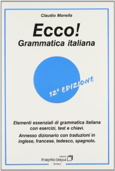 ecco ! grammatica italiana