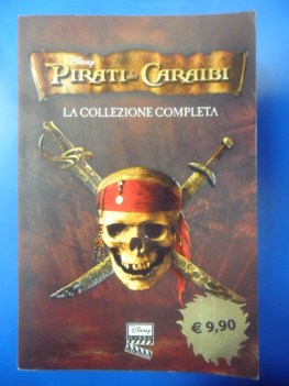 Pirati dei caraibi collezione completa romanzi primi tre film.