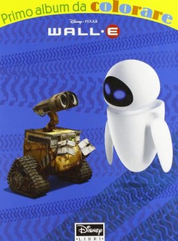 wall e primo album da colorare