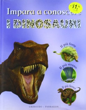 impara a conoscere i dinosauri