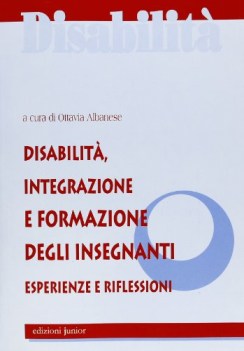 disabilit integrazione e formazione degli insegnanti