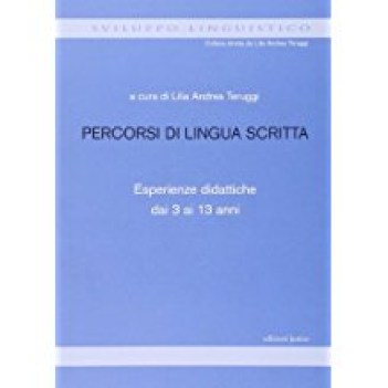 percorsi di lingua scritta (3-13 anni)