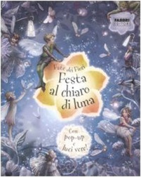 festa al chiaro di luna con pop up e luci vere