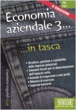 economia aziendale 3 in tasca