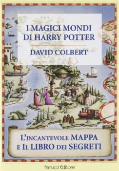 magici mondi di harry potter l\'incantevole mappa e il libro dei segreti