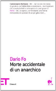 morte accidentale di un anarchico