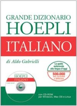 dizionario italiano/italiano MAGGIORE +cd