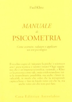 manuale di psicometria