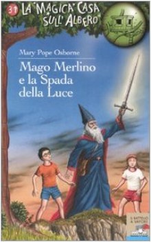 mago merlino e la spada di luce