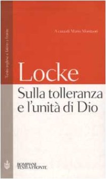 sulla tolleranza e l\'unit di dio