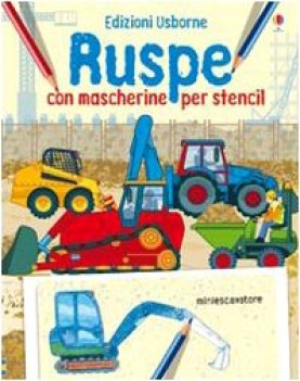 ruspe con mascherine per stencil