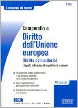 compendio diritto UE vedi 9788824462709