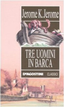 tre uomini in barca