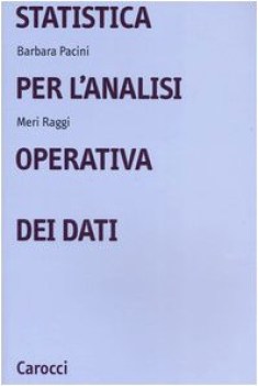 statistica per l\'analisi operativa dei dati