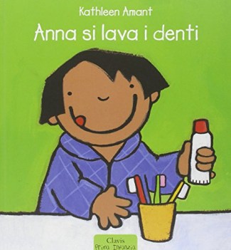 anna si lava i denti