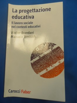 progettazione educativa lavoro sociale nei contesti educativi