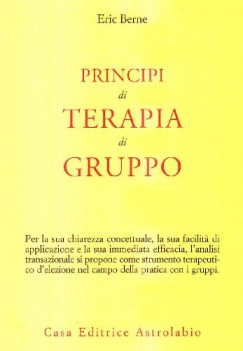 principi di terapia di gruppo