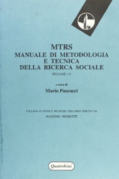 manuale di metodologia e tecnica della ricerca sociale