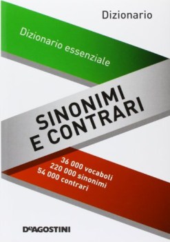 dizionario sinonimi e contrari tasc.