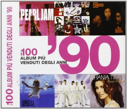 100 album pi venduti degli anni 90