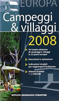 campeggi e villaggi europa 2008