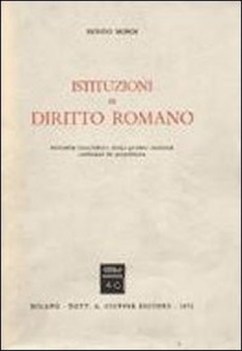 istituzioni di diritto romano 4ed. ampliata e aggiornata