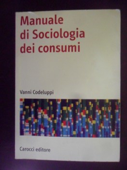 manuale di sociologia dei consumi