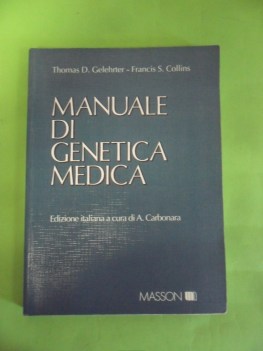 manuale di genetica medica