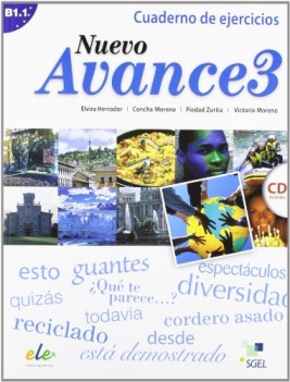 nuevo avance 3+ cd ejercicios